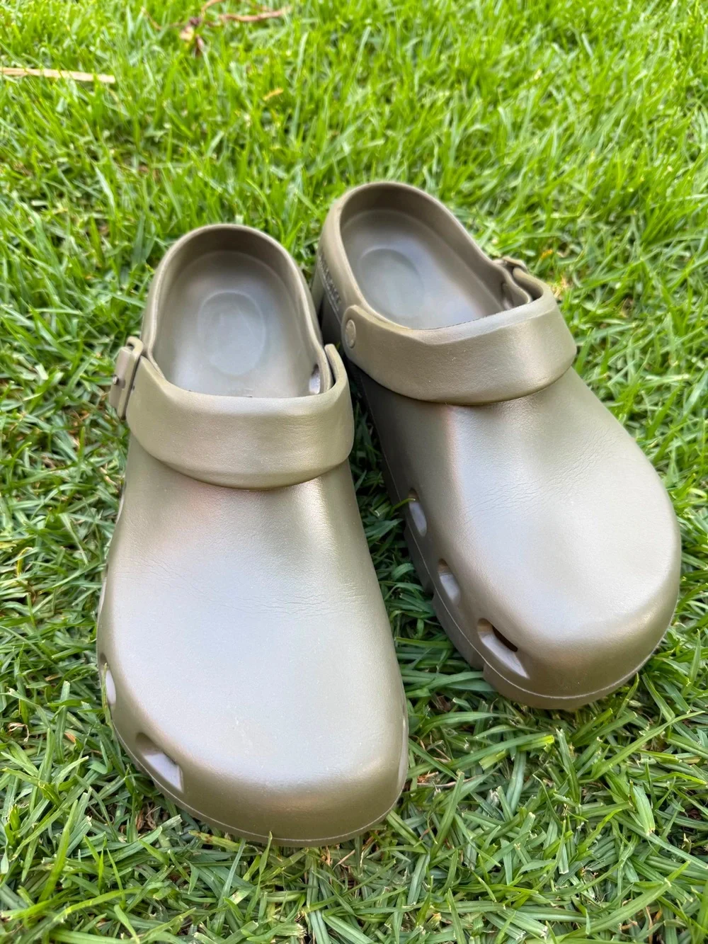Birkenstock Kids EVA Clog Sandals - Olive